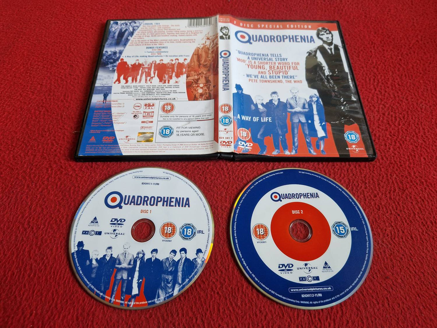 QUADROPHENIA DVD