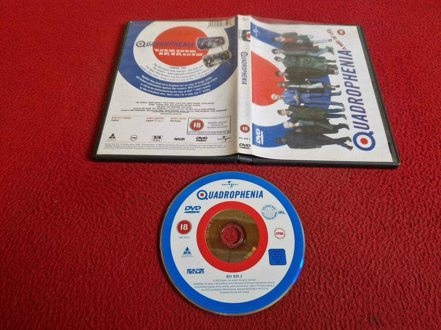 QUADROPHENIA DVD