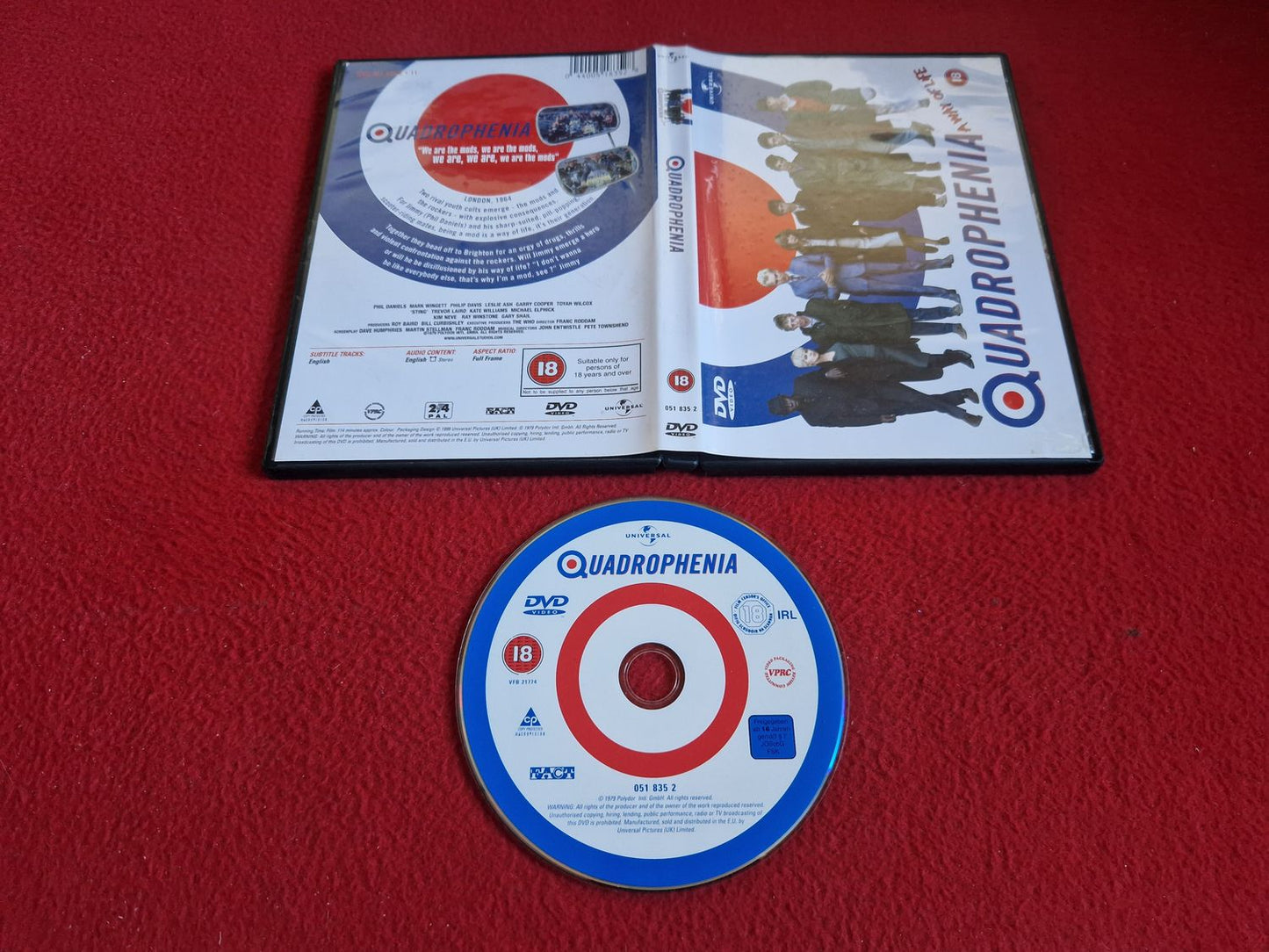 QUADROPHENIA DVD