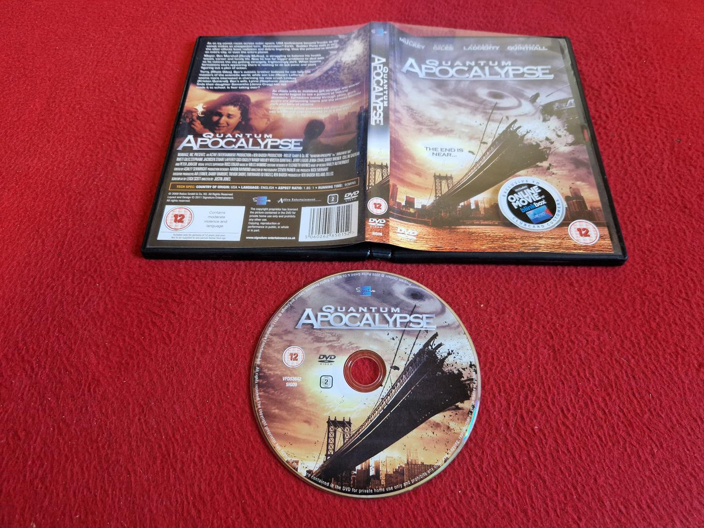 QUANTUM APOCALYPSE DVD