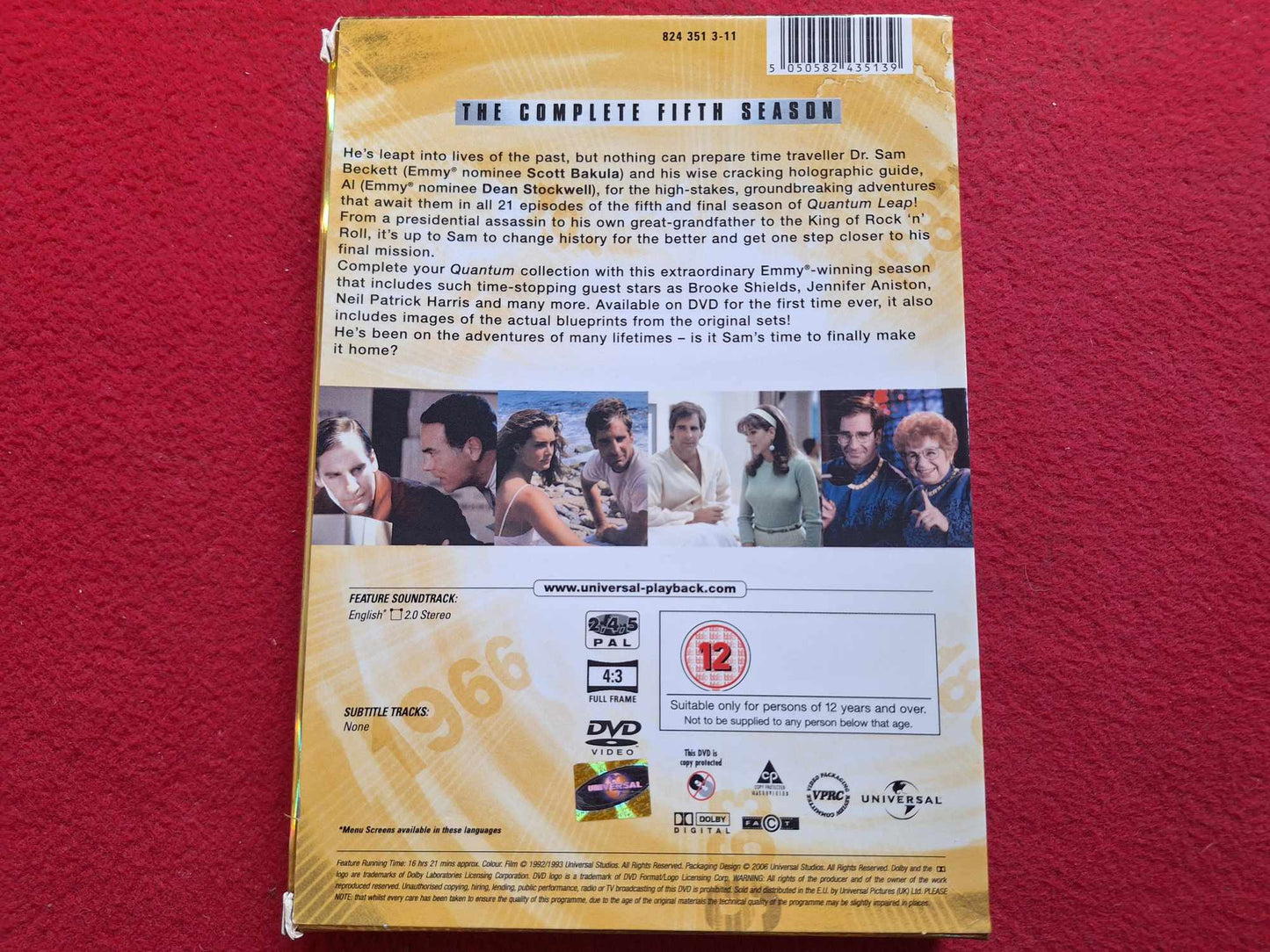 QUANTUM LEAP SEASON 5 BOX DVD