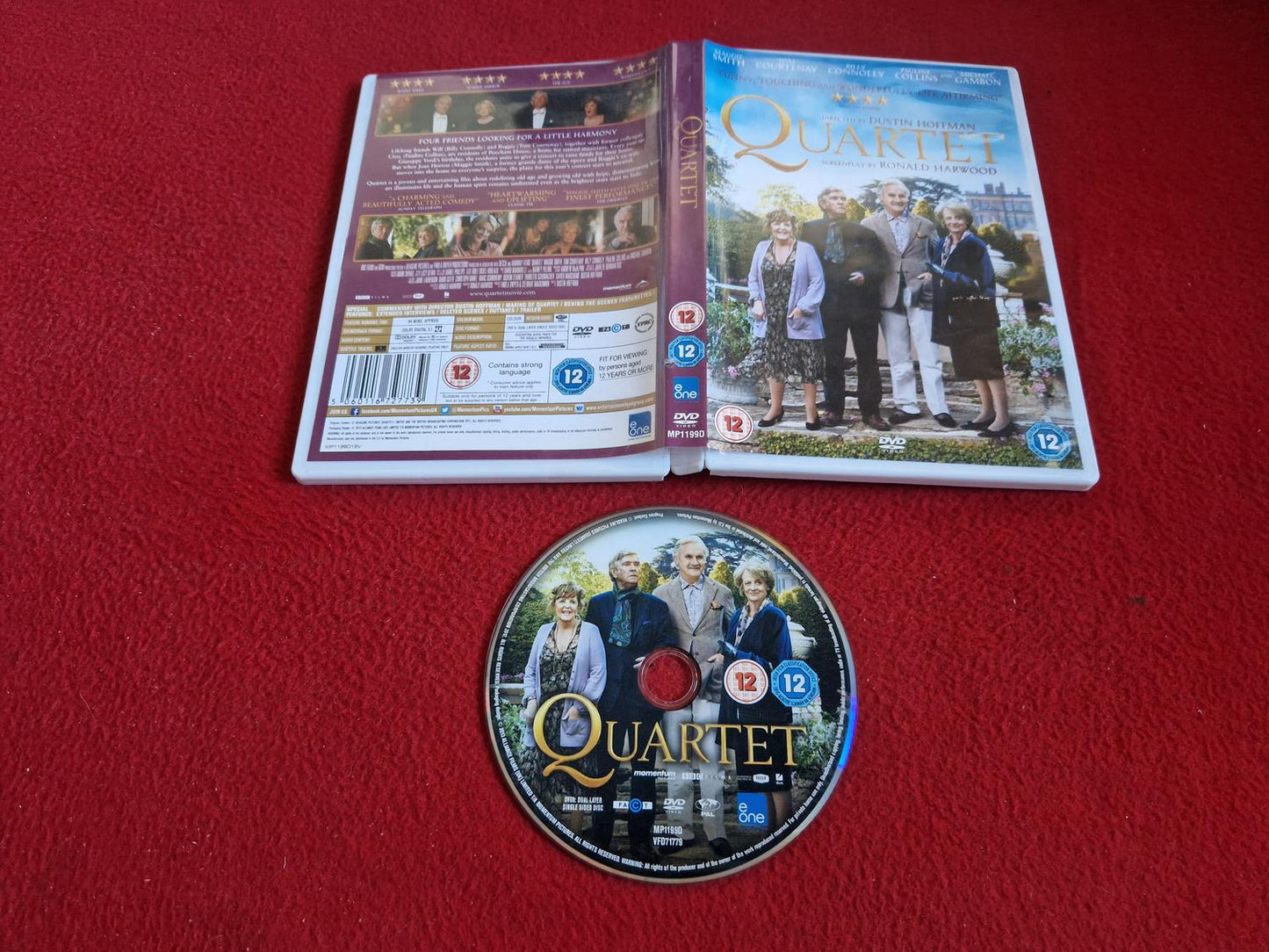 QUARTET DVD