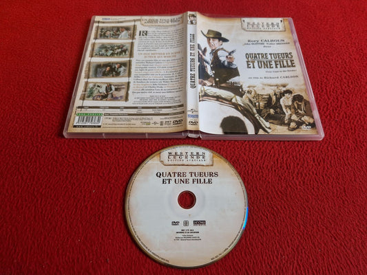 QUATRE TUEURS ET UNE FILLE (FOUR GUNS TO THE BORDER) [ FRANSK TEXT ] DVD