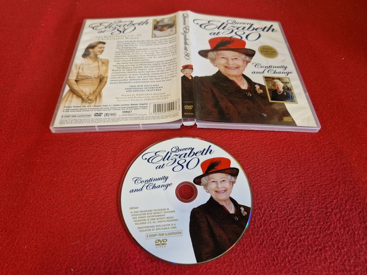 QUEEN ELIZABETH AT 80 till DVD