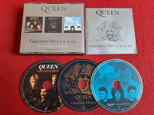 QUEEN GREATEST HITS 1 - 3 CD BOX