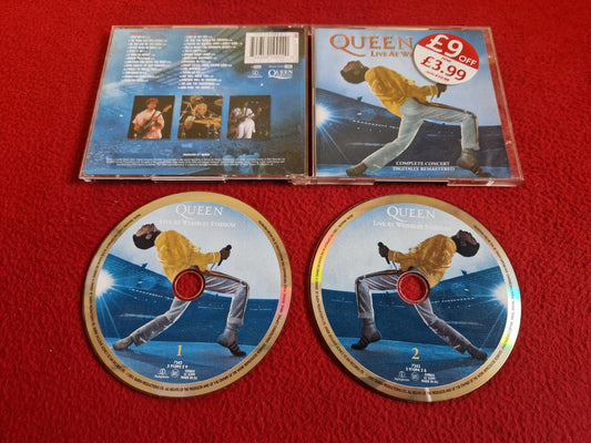 QUEEN LIVE AT WEMBLEY STADIUM CD