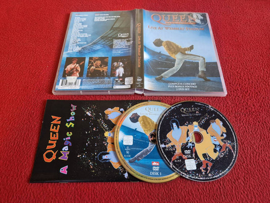 QUEEN LIVE AT WEMBLEY STADIUM DVD
