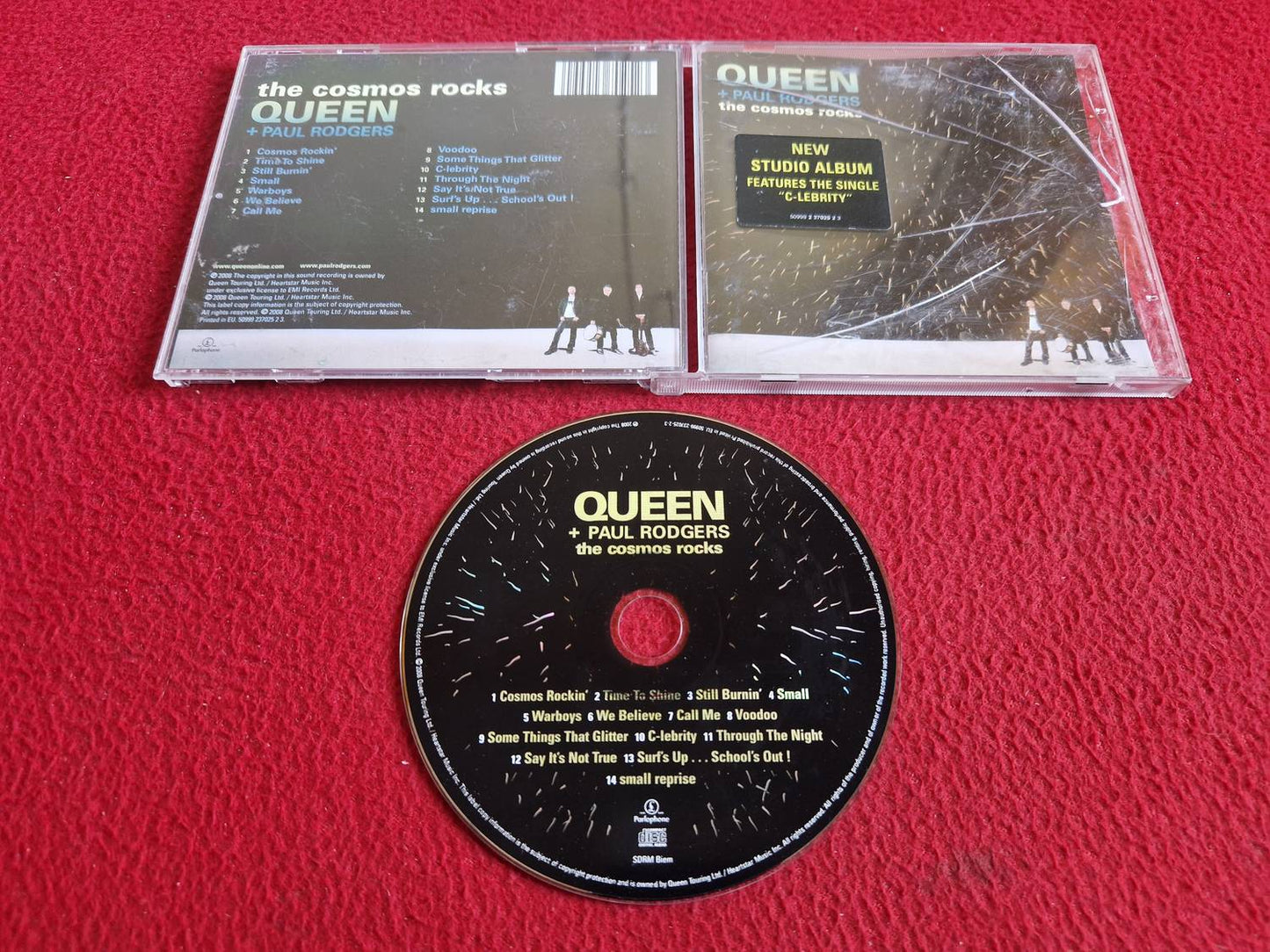 QUEEN + PAUL RODGERS THE COSMOS ROCKS CD