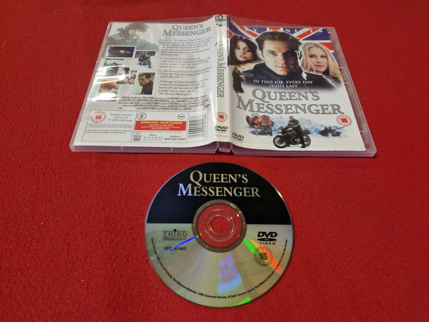 QUEEN'S MESSENGER till DVD