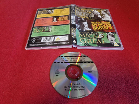 QUICKSAND / MY OUTLAW BROTHER / MICKEY THE GREAT [ MICKEY ROONEY ] till DVD