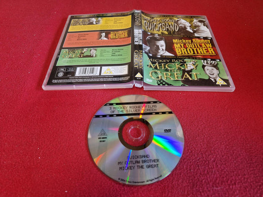 QUICKSAND / MY OUTLAW BROTHER / MICKEY THE GREAT till DVD