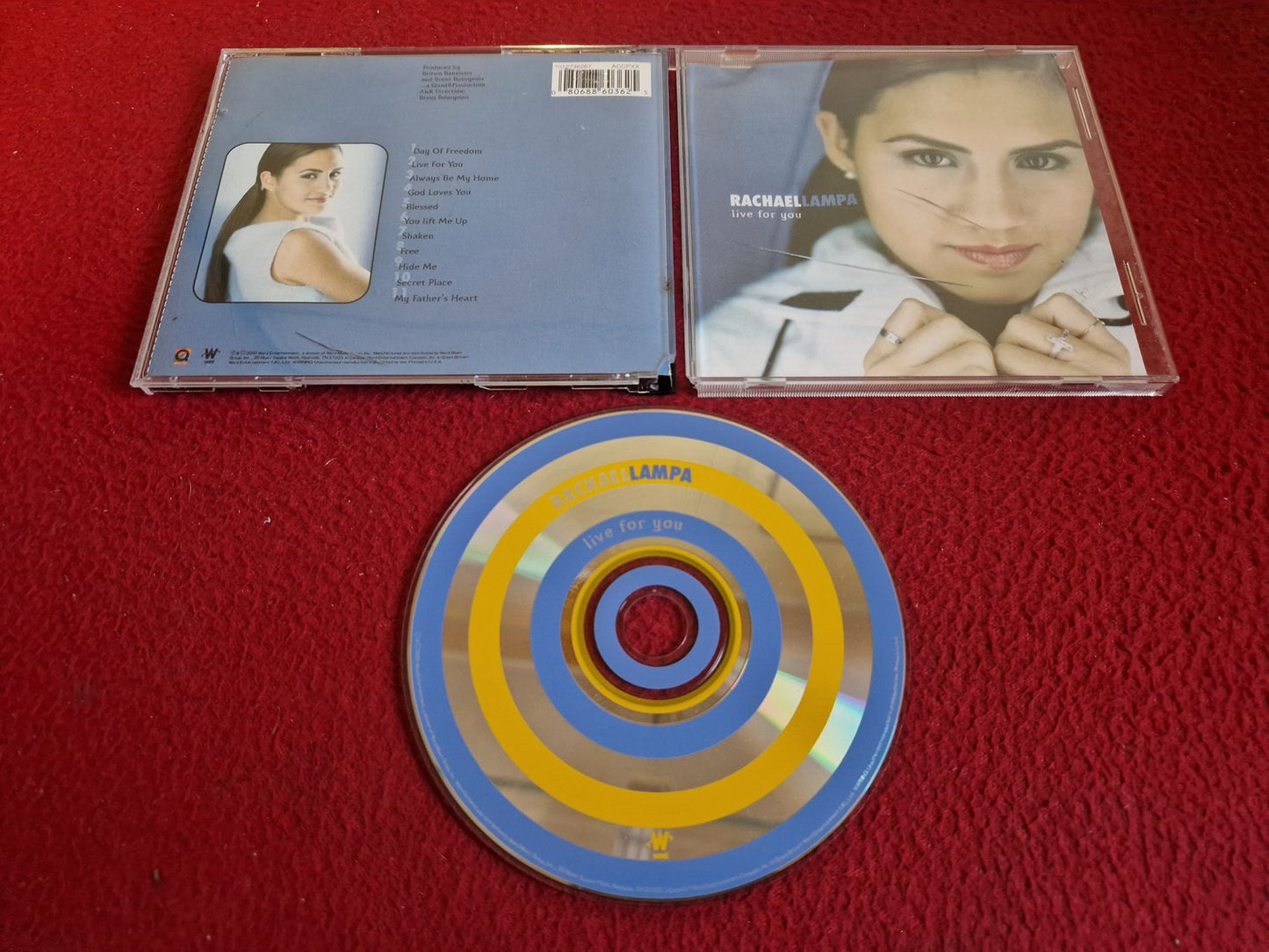 RACHAEL LAMPA LIVE FOR YOU CD