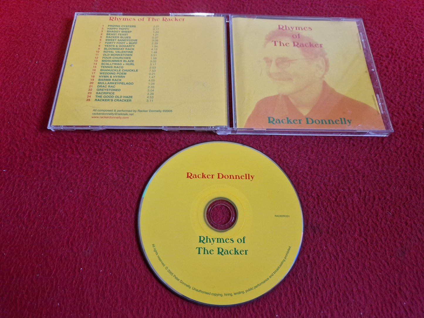 RACKER DONNELLY RHYMES OF THE RACKER CD