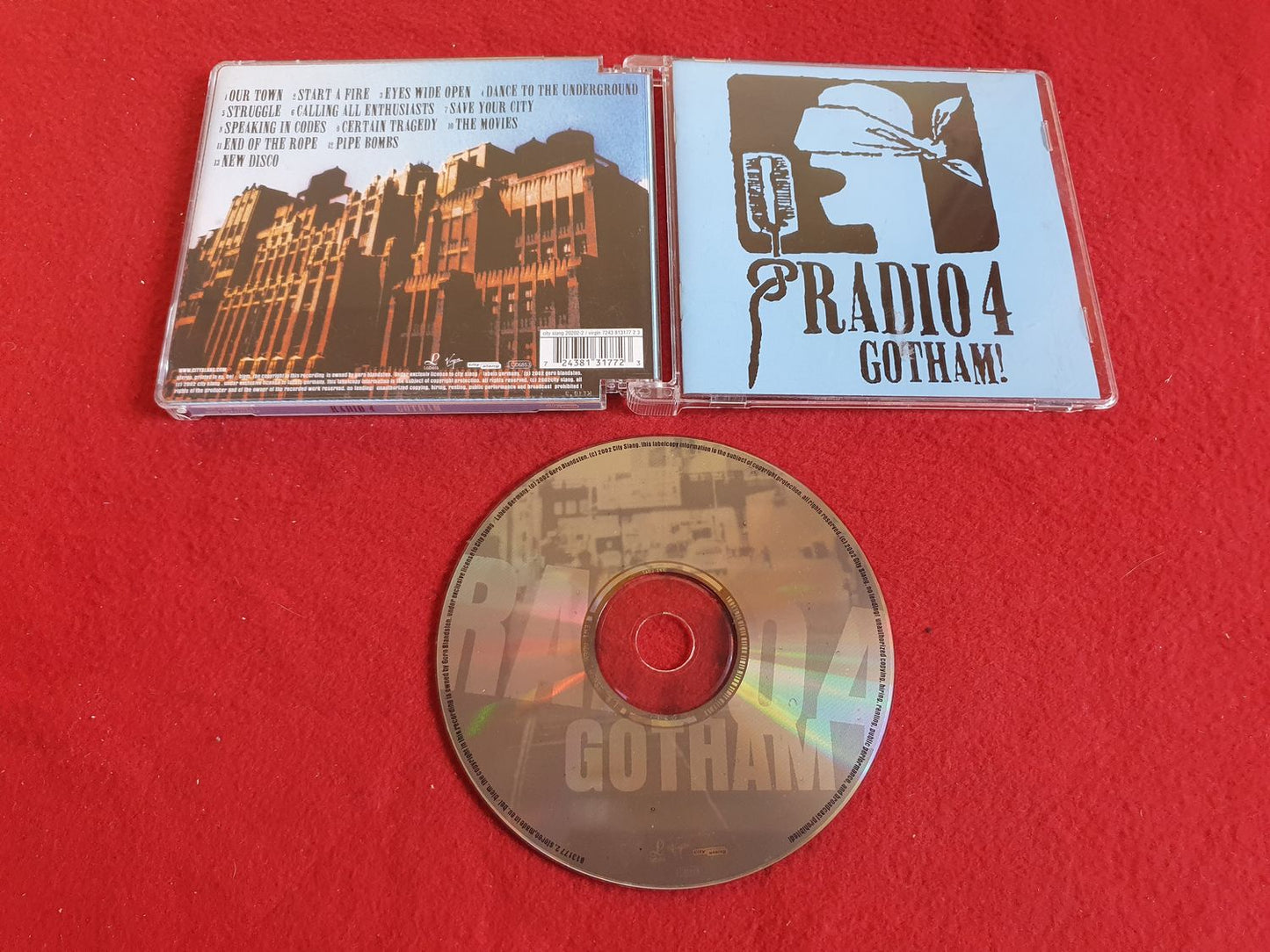 RADIO 4 GOTHAM till CD