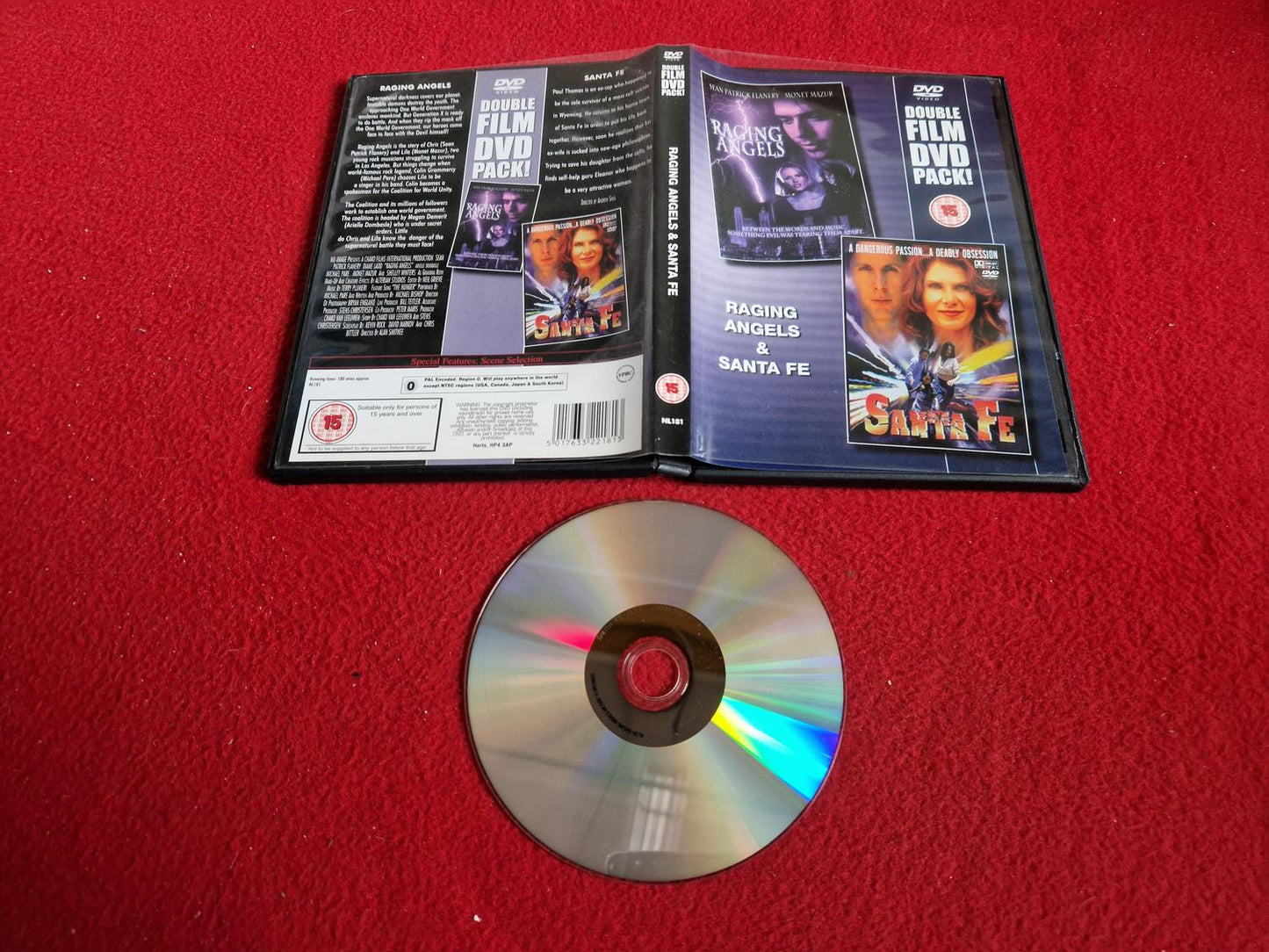 RAGING ANGELS / SANTA FE DVD