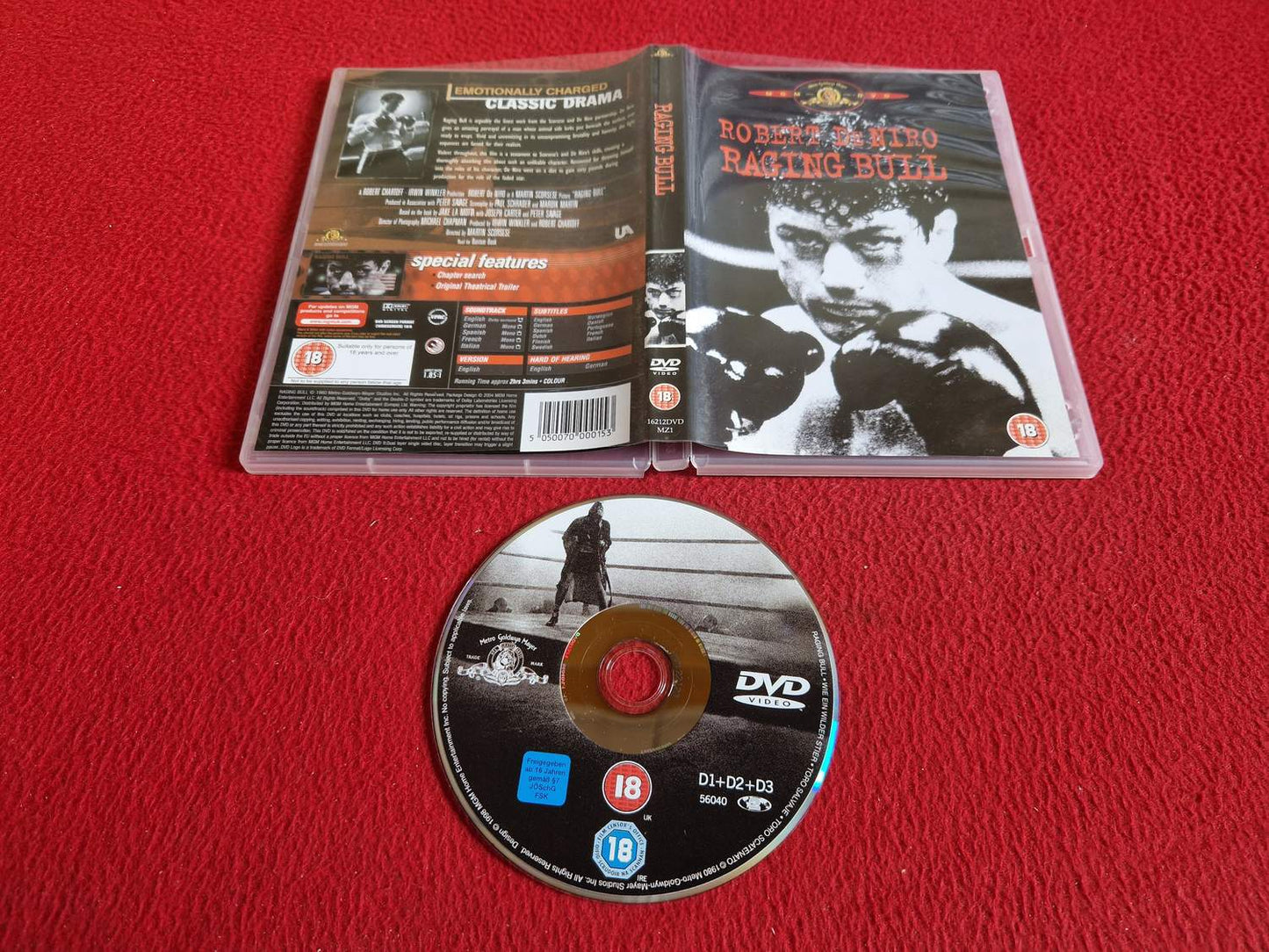 RAGING BULL DVD