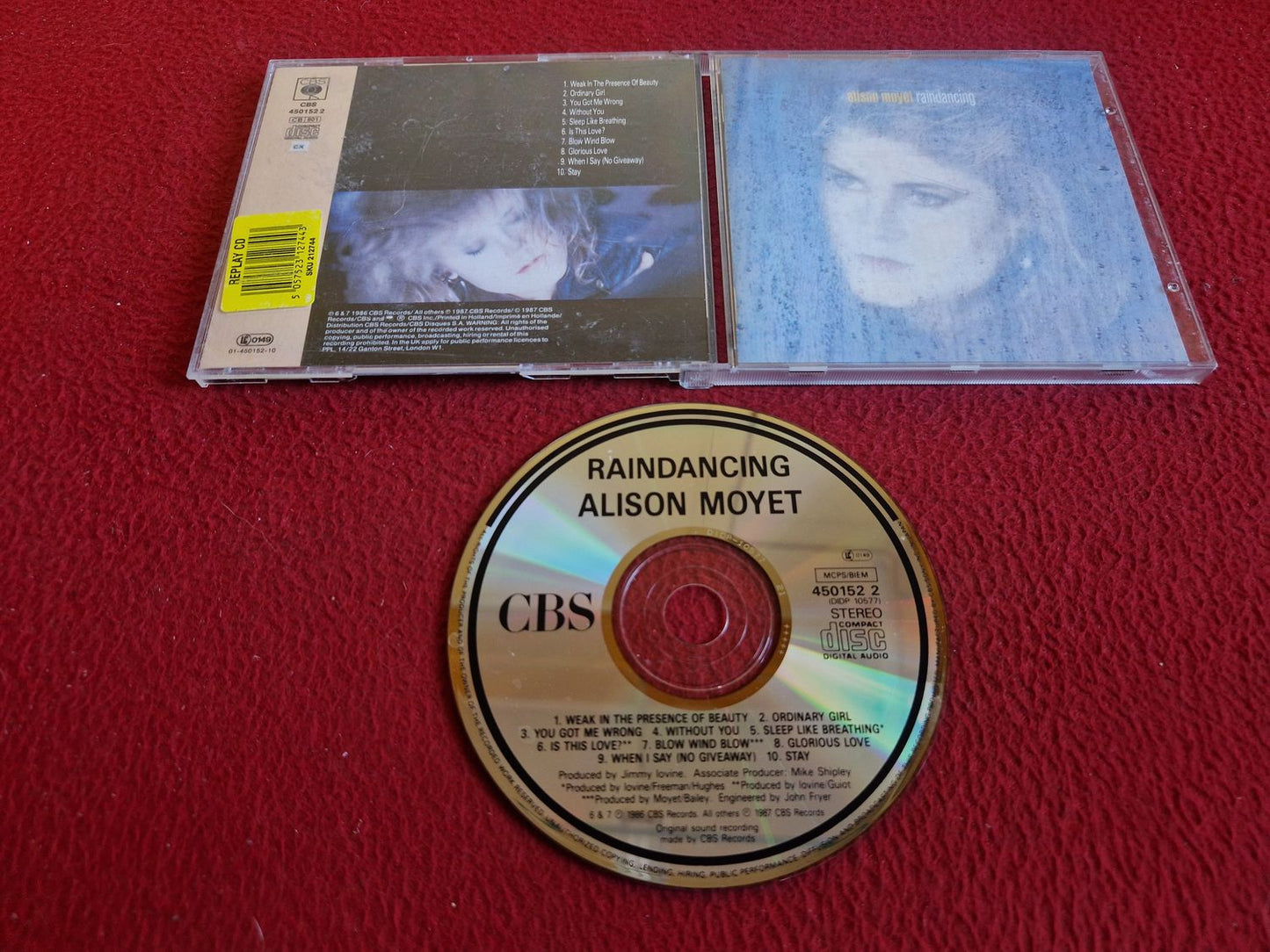 RAINDANCING ALISON MOYET CD