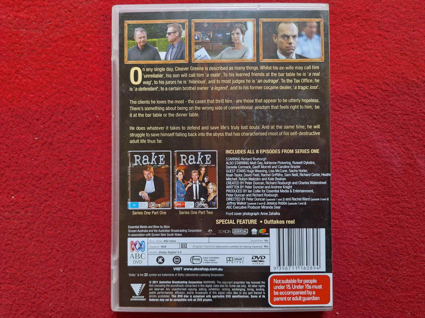 RAKE SERIES 1 BOX DVD