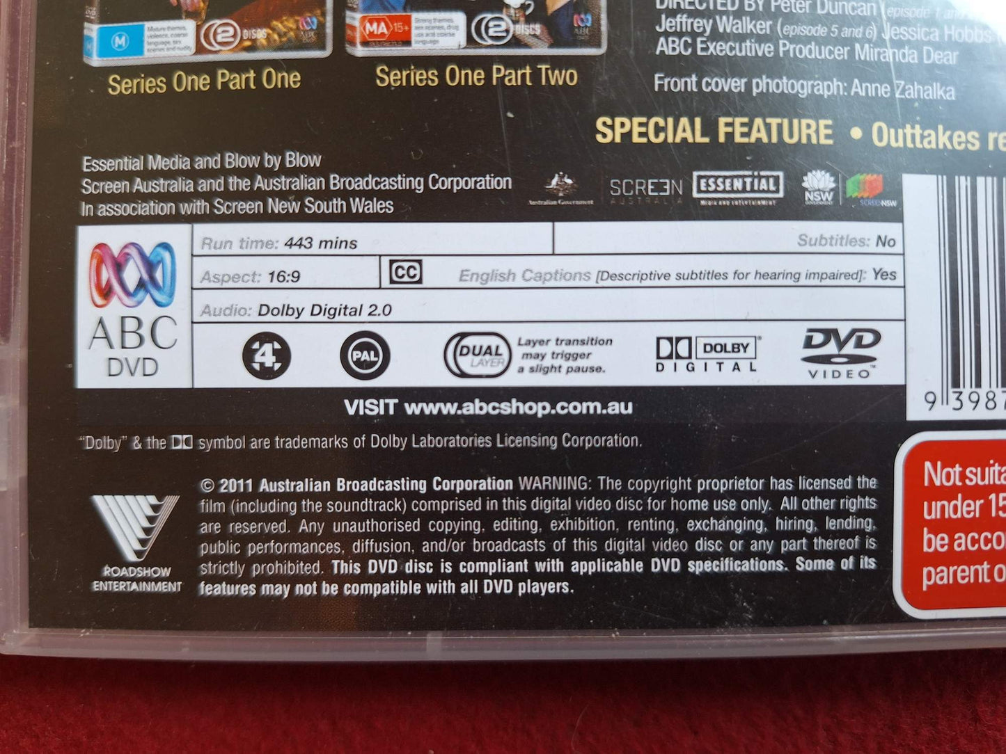 RAKE SERIES 1 BOX DVD