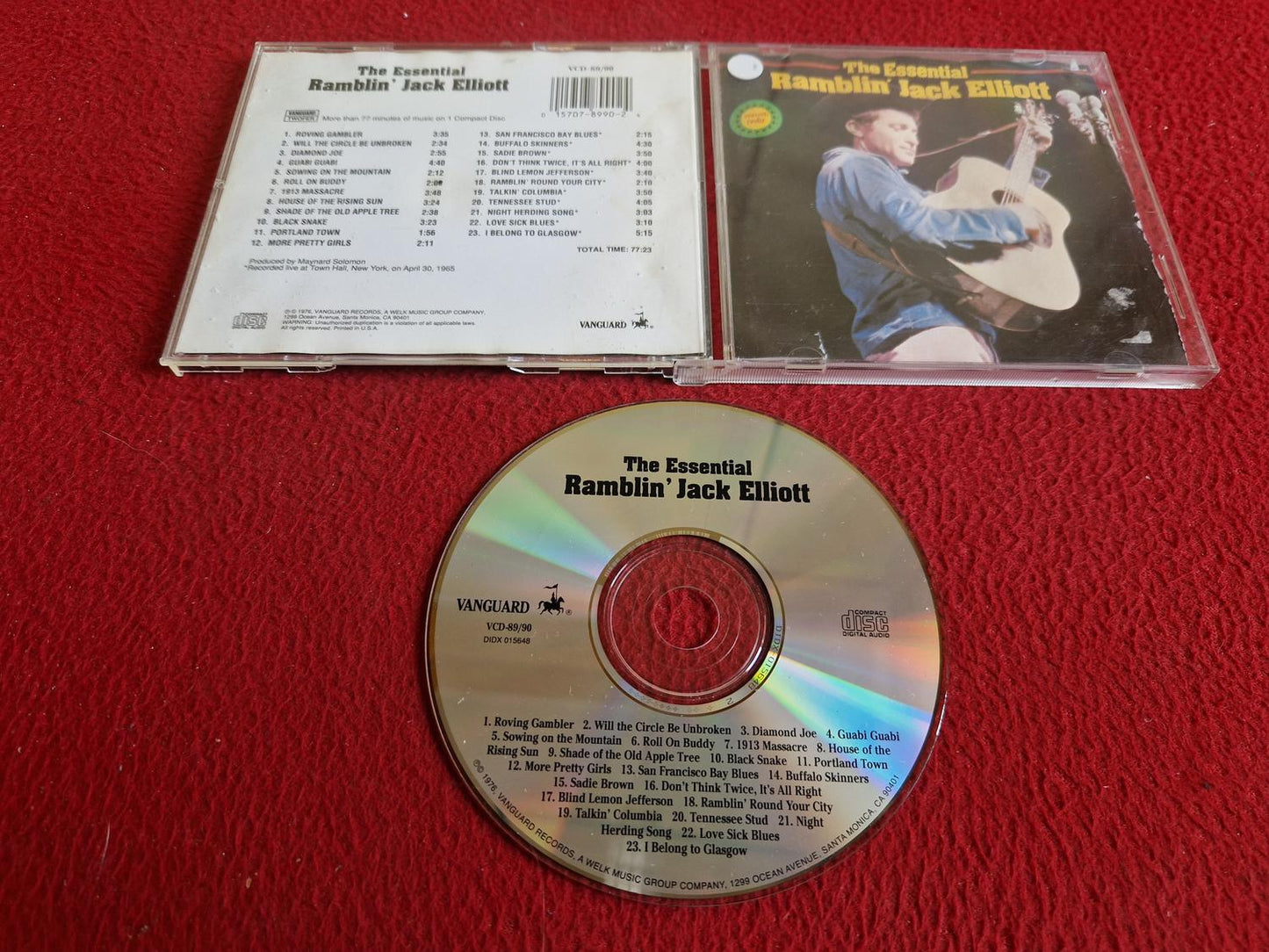 RAMBLIN' JACK ELLIOTT THE ESSENTIAL CD