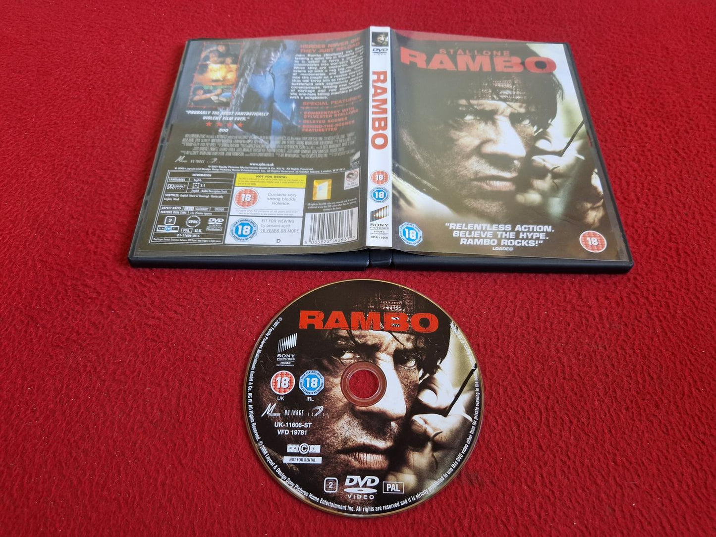 RAMBO DVD