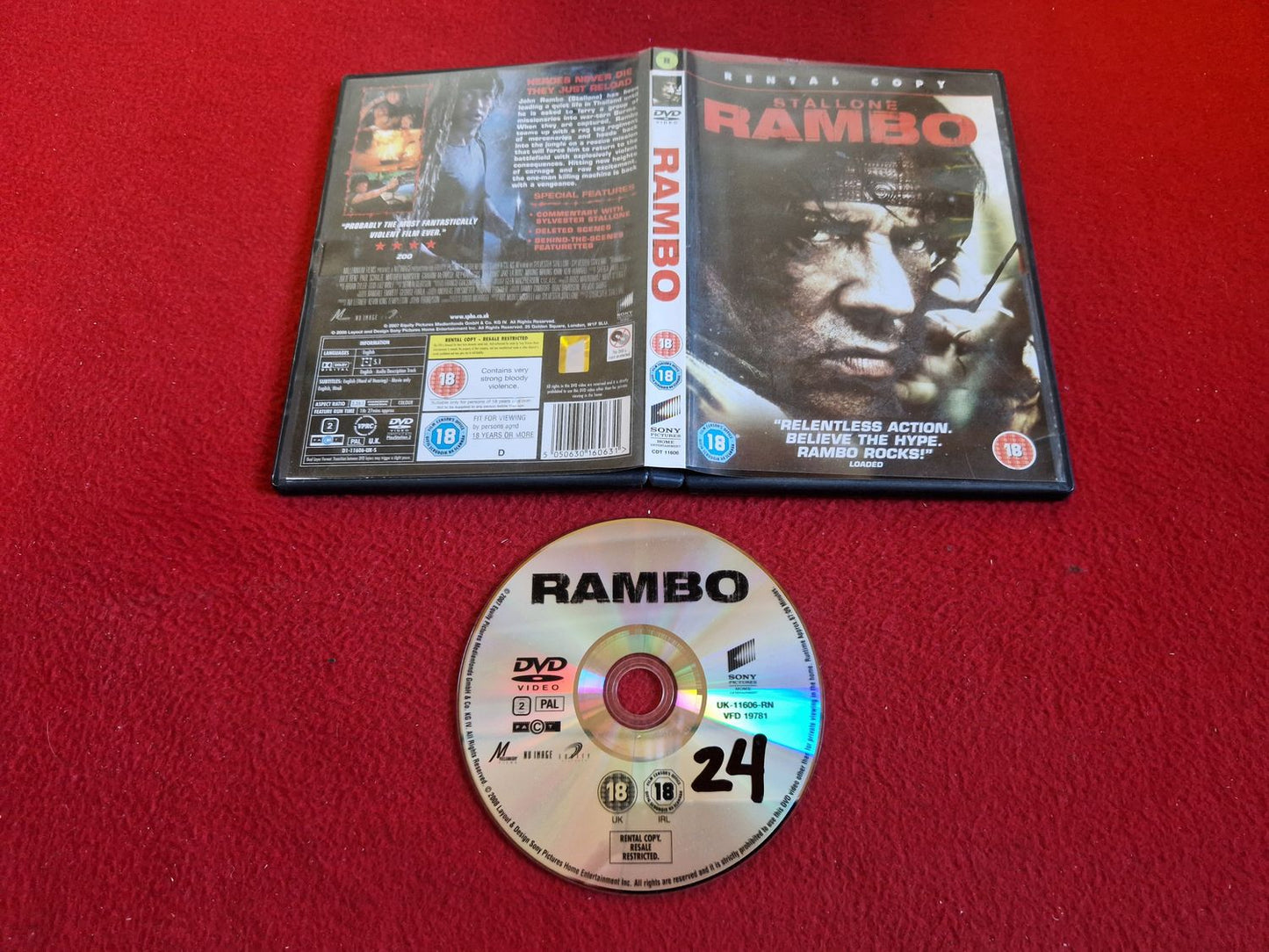 RAMBO DVD