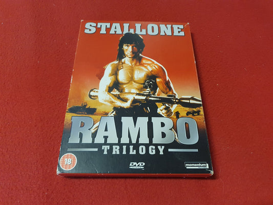 RAMBO TRILOGY BOX till DVD