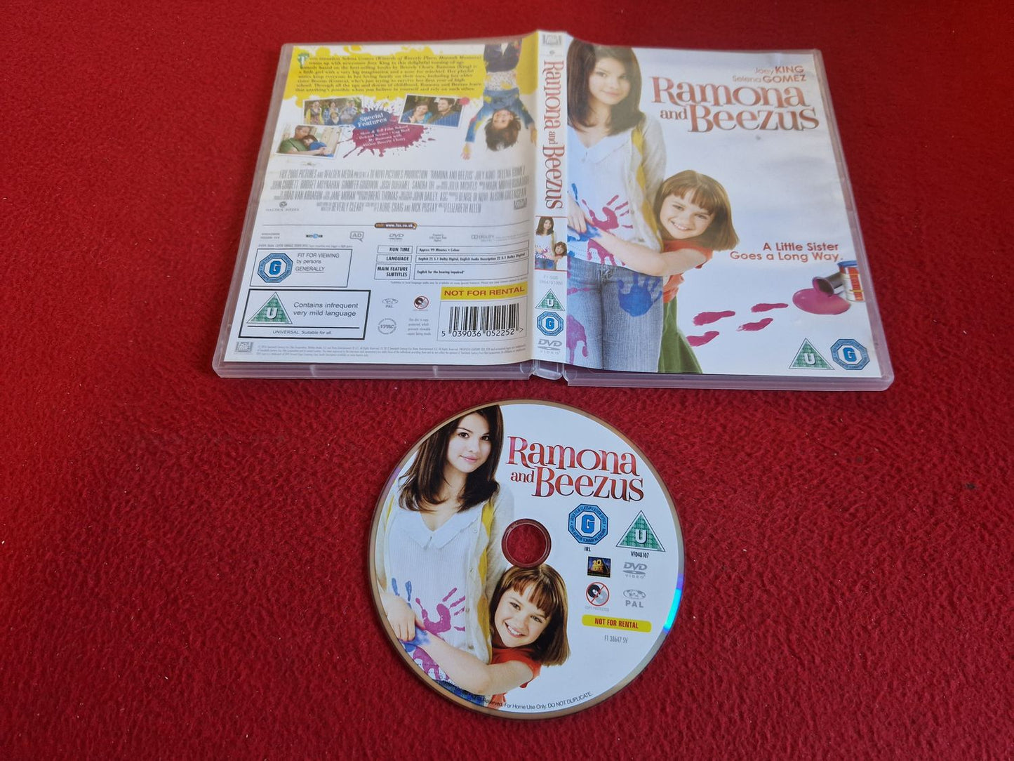 RAMONA AND BEEZUS DVD