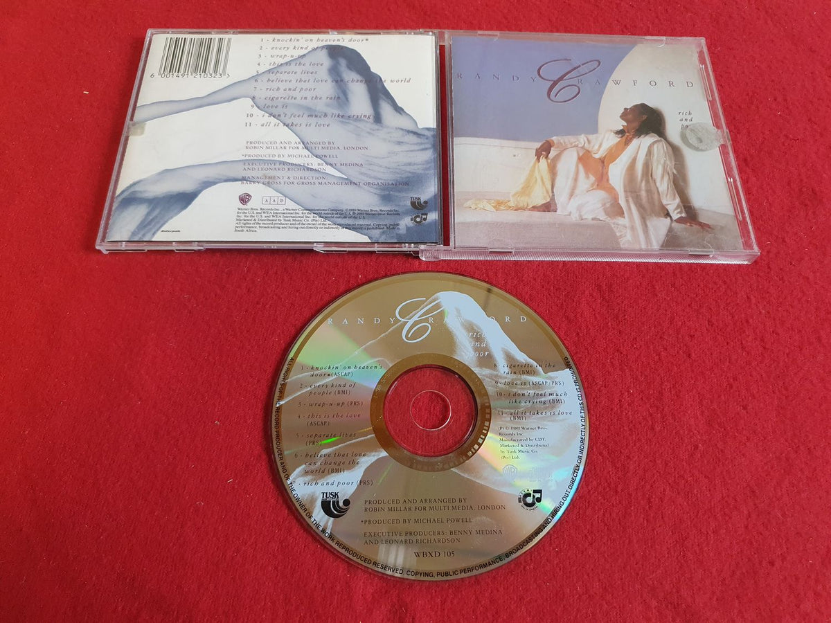 RANDY CRAWFORD RICH AND POOR till CD