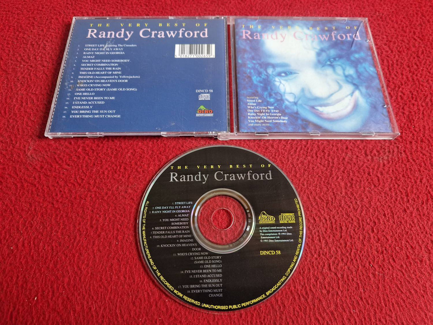 RANDY CRAWFORD THE VERY BEST OF CD