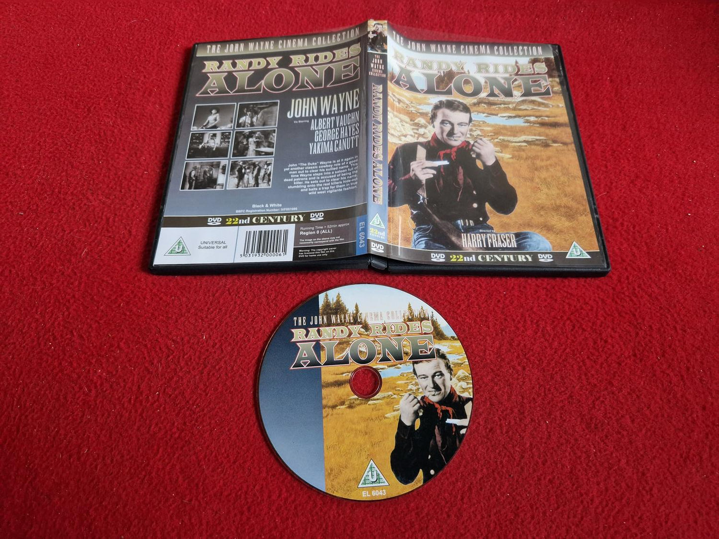 RANDY RIDES ALONE [ JOHN WAYNE ] DVD