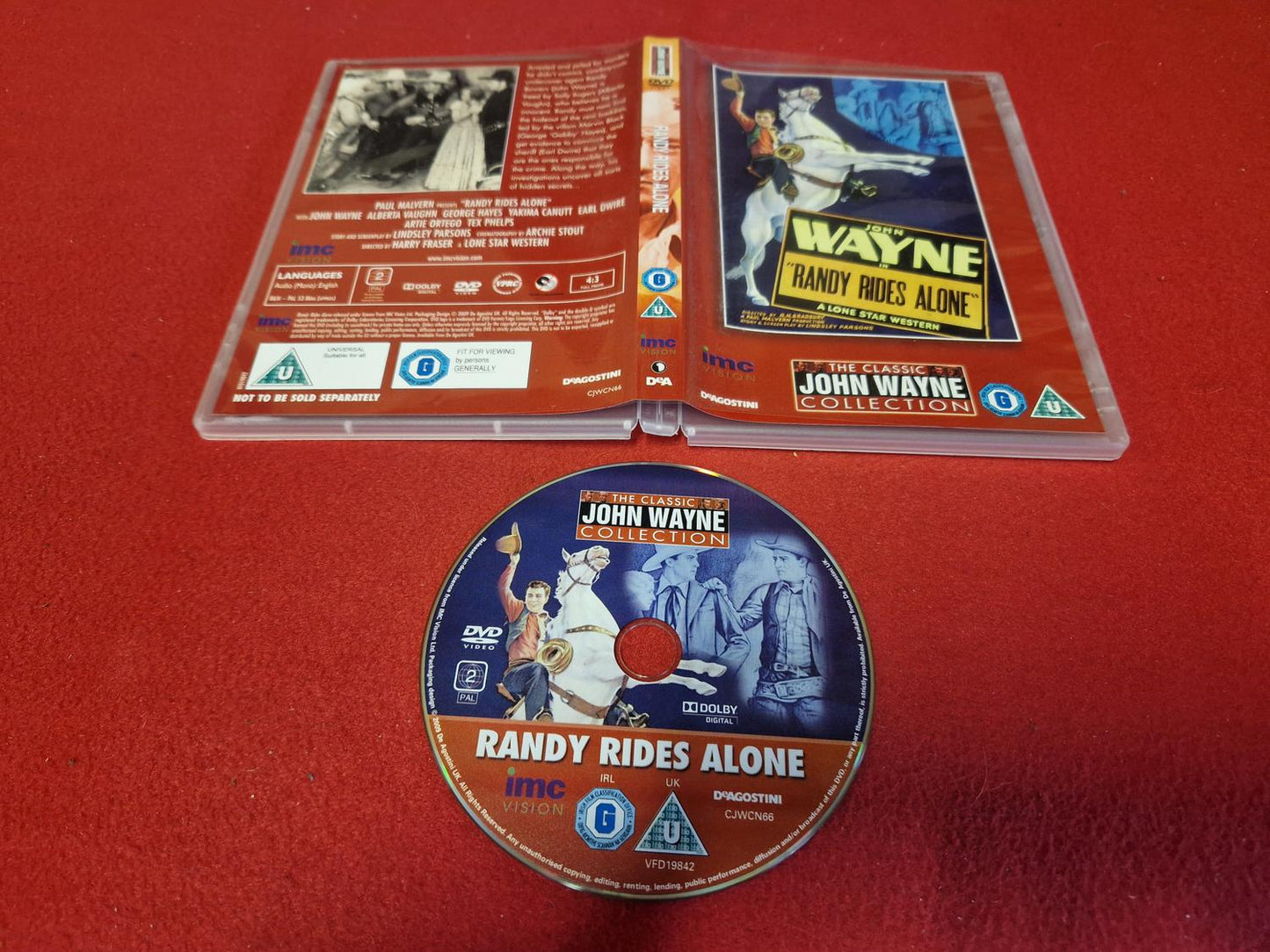 RANDY RIDES ALONE [ JOHN WAYNE ] till DVD
