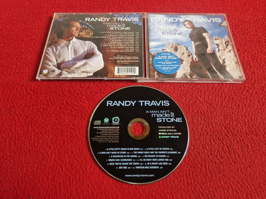 RANDY TRAVIS A MAN AIN'T MADE OF STONE CD