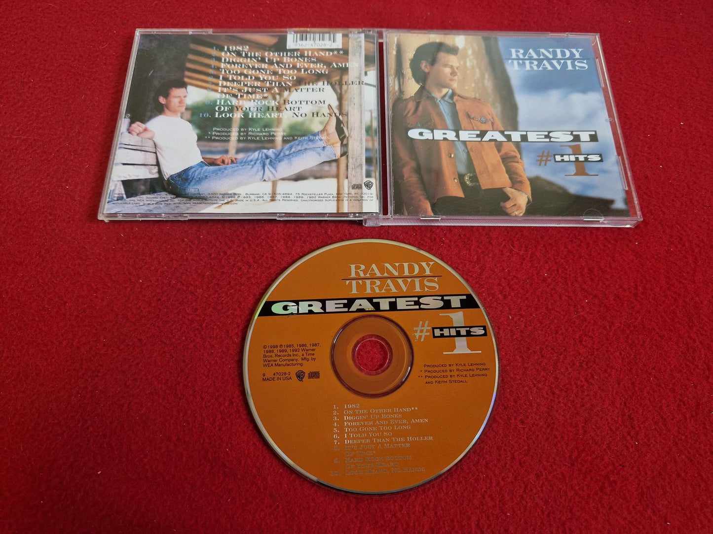 RANDY TRAVIS GREATEST #1 HITS till CD