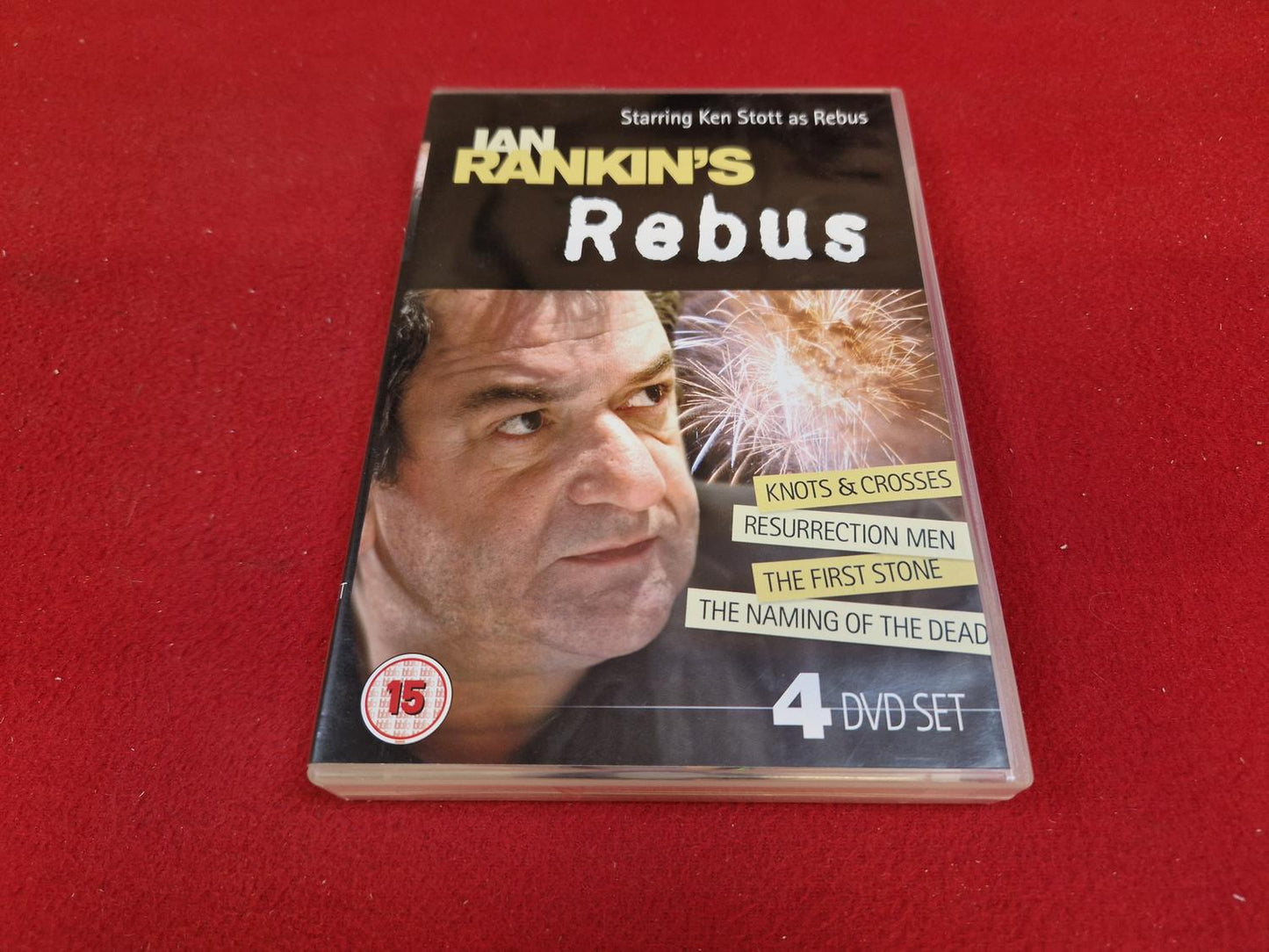 RANKINS REBUS KNOTS & CROSSES / RESURRECTION MEN mfl BOX till DVD