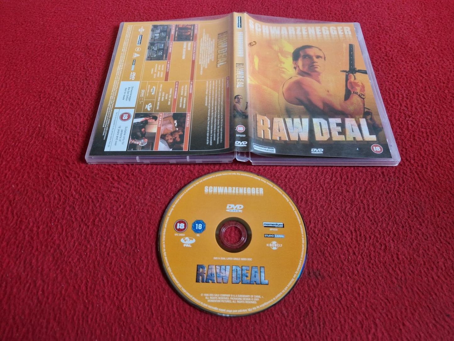RAW DEAL [ SCHWARZENEGGER ] DVD