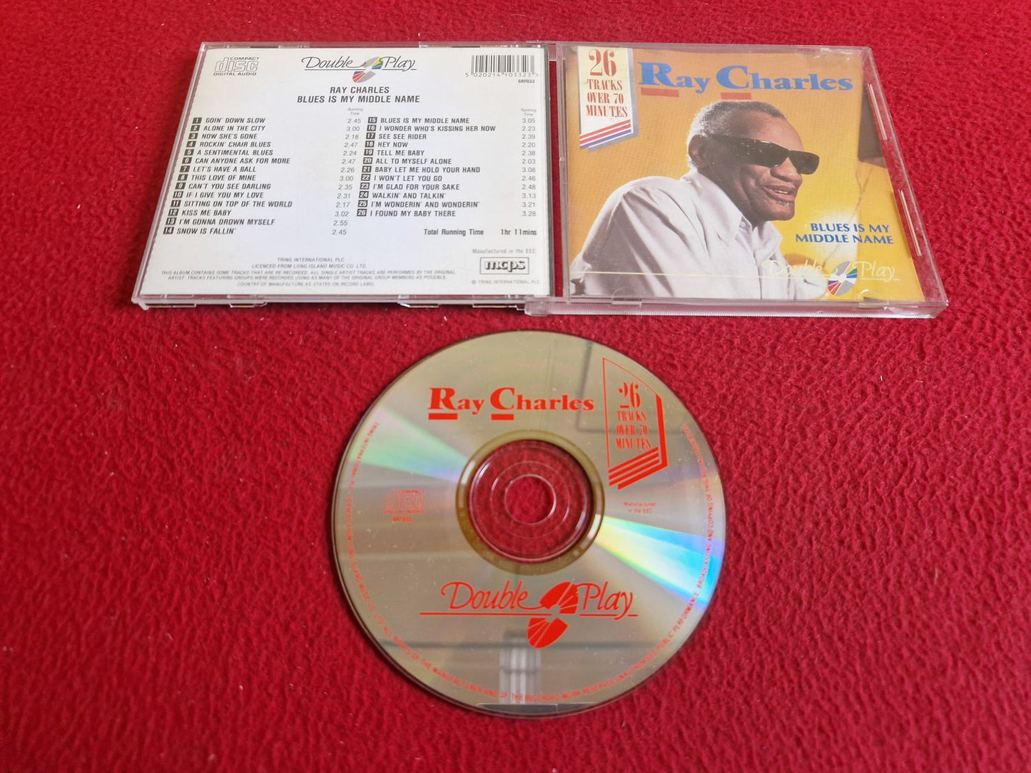 RAY CHARLES BLUES IS MY MIDDLE NAME CD