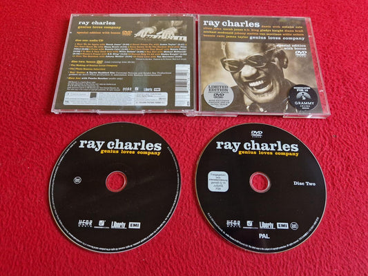RAY CHARLES GENIUS LOVES COMPANY CD
