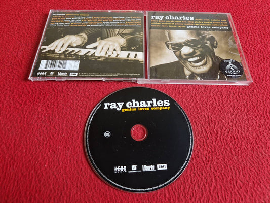 RAY CHARLES GENIUS LOVES COMPANY CD