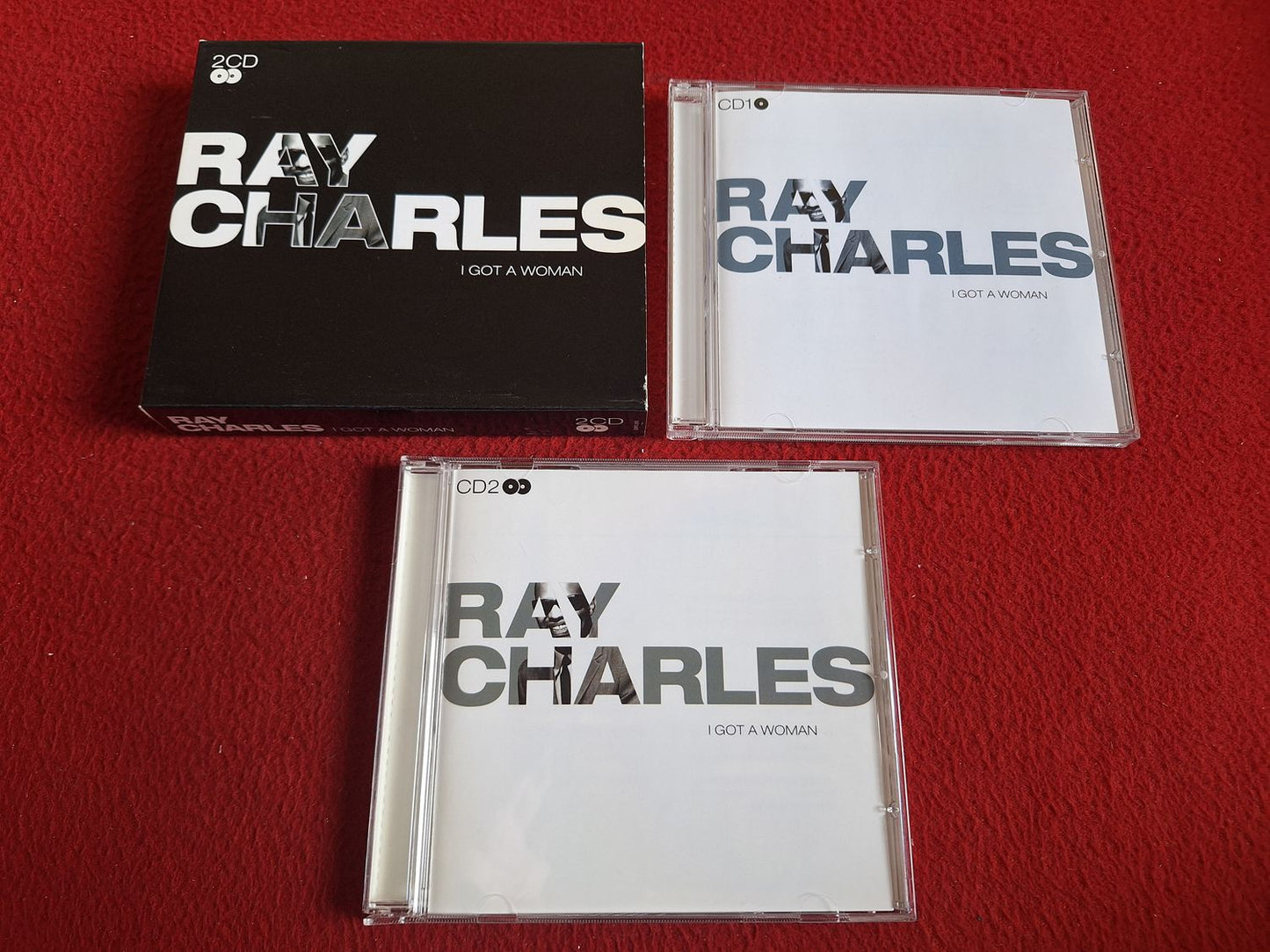 RAY CHARLES I GOT A WOMAN CD BOX