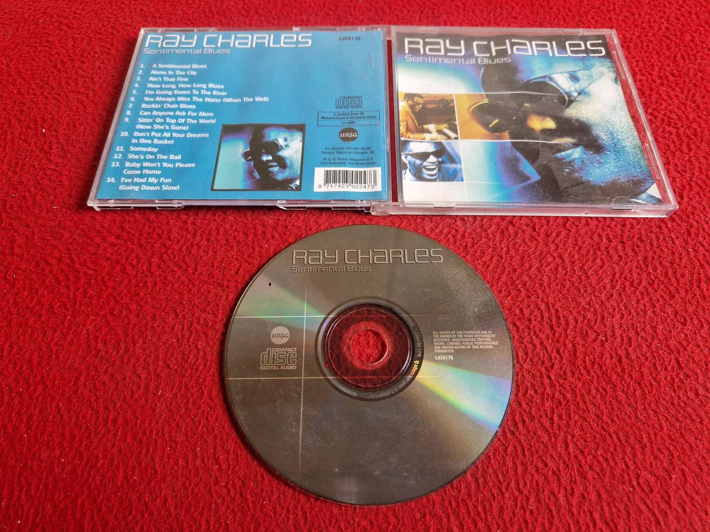 RAY CHARLES SENTIMENTAL BLUES  CD