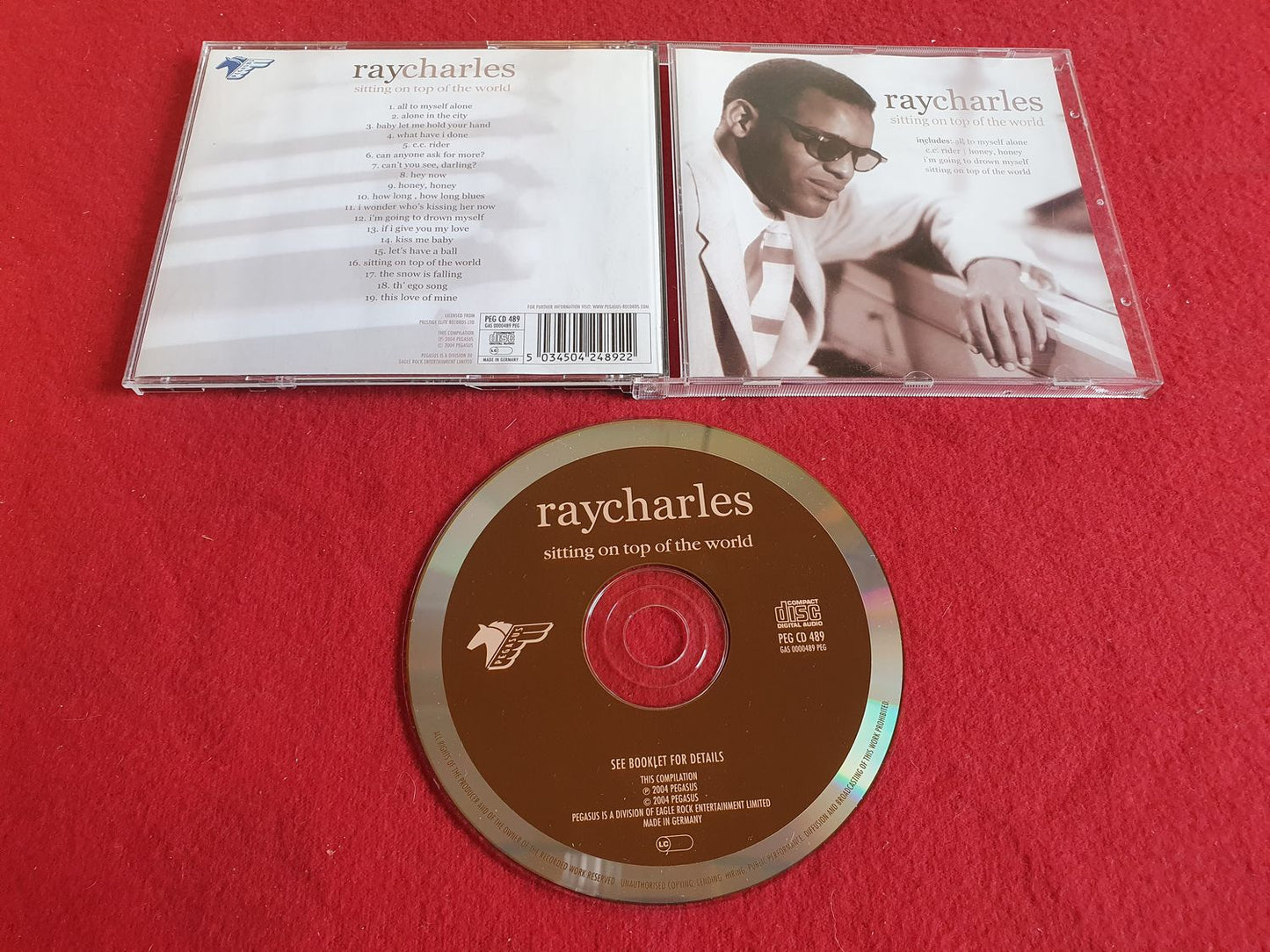 RAY CHARLES SITTING ON TOP OF THE WORLD till CD