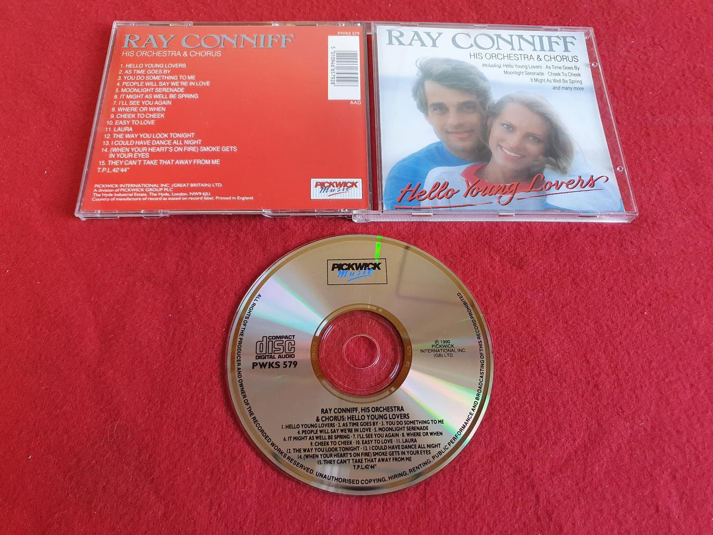 RAY CONNIFF HIS ORCHESTRA & CHORUS HELLO YOUNG LOVERS till CD