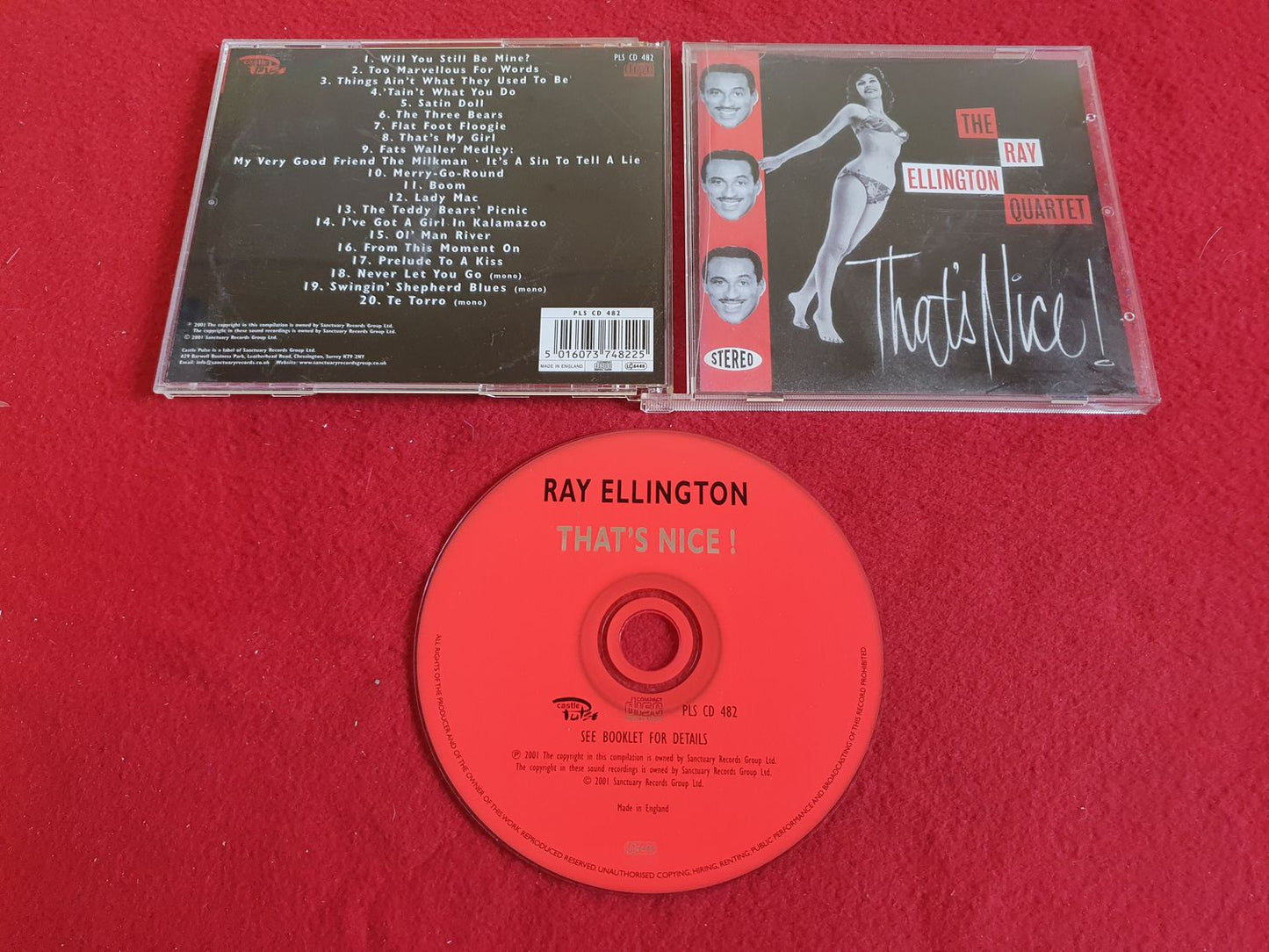 RAY ELLINGTON THAT'S NICE till CD