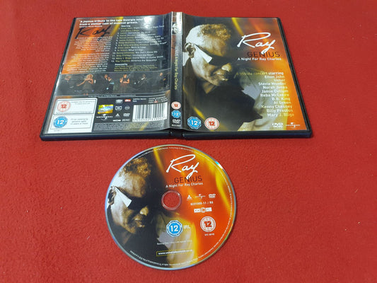RAY GENIUS A NIGHT FOR RAY CHARLES  till DVD