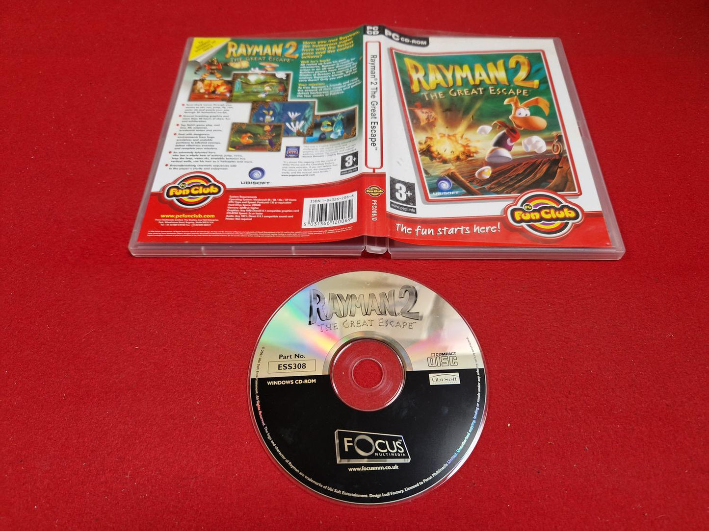 RAYMAN 2 THE GREAT ESCAPE till PC