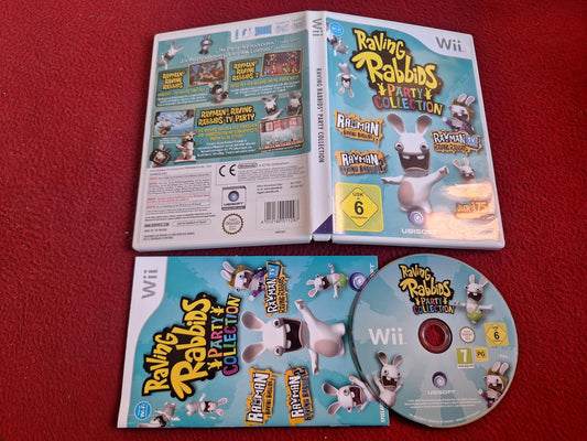 RAYMAN RAVING RABBIDS PARTY COLLECTION till Nintendo Wii