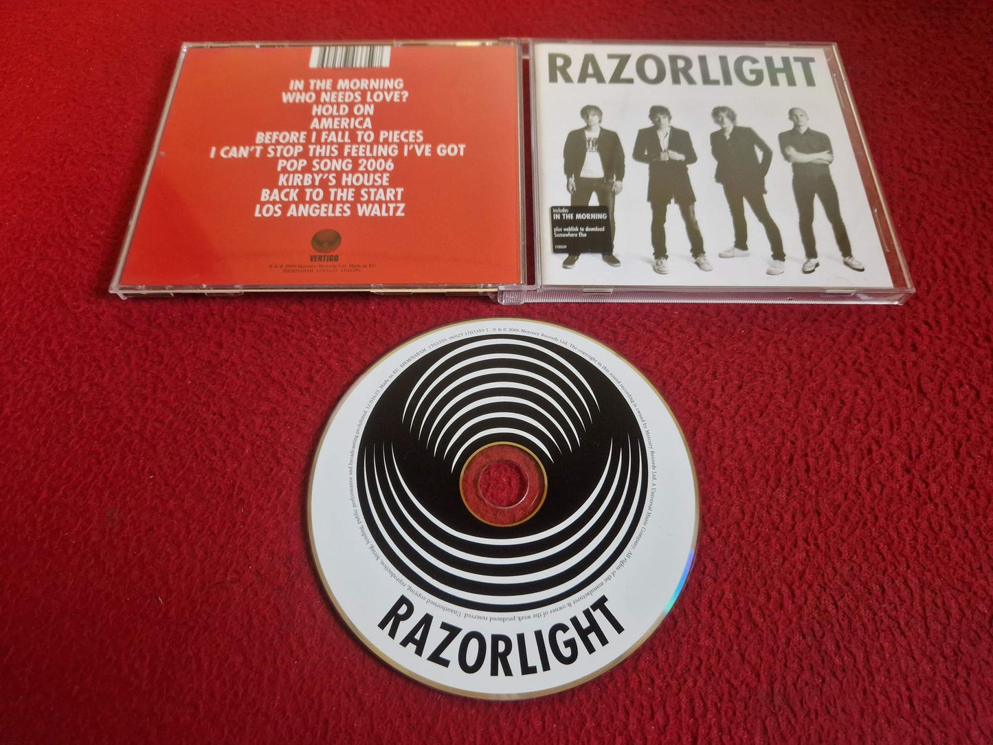 RAZORLIGHT - RAZORLIGHT CD