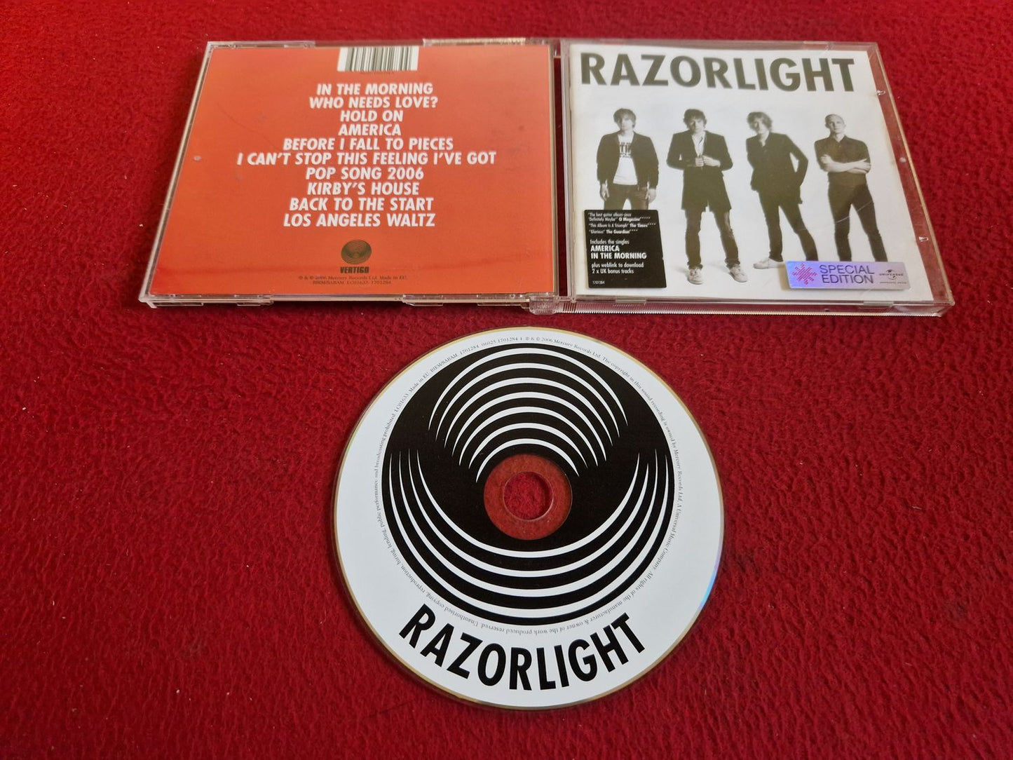 RAZORLIGHT - RAZORLIGHT CD
