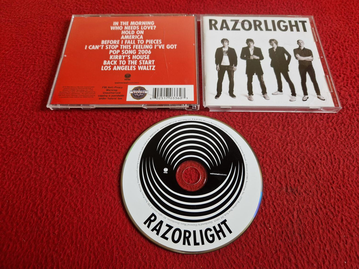 RAZORLIGHT - RAZORLIGHT CD